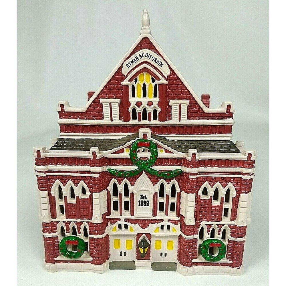 Ryman Auditorium Grand Ole Opry Lemax Department 56 houses 1995 works